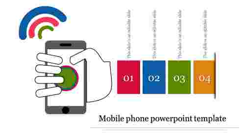 mobile phone powerpoint template-mobile phone powerpoint template-4